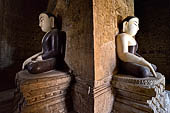 Bagan Myanmar. Buddha statue of the Thambula Temple. 